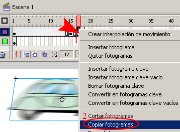 tutoriales Flash Simulación de Movimiento de Alta Velocidad en Flash 8 Aceleracion_10