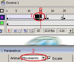 tutoriales Flash Simulación de Movimiento de Alta Velocidad en Flash 8 Aceleracion_13