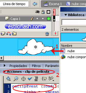 tutoriales Flash Animación de Nubes para Cartoon | Solo Photoshop Nube-componente-07