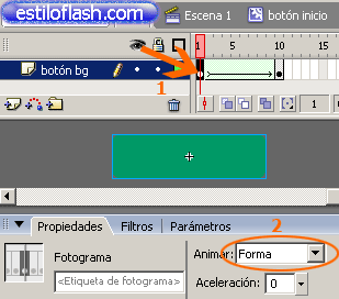 tutoriales Flash Animación Programada para un Menú Flash | Solo Photos Animacion-menu-05
