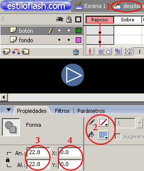 tutoriales Flash Programación de Efecto Zoom con Botones De Desplazami Efecto_zoom-06