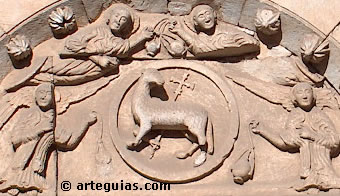 Blanca del Agnus Dei de Juan I (Burgos, 1379-1390). Agnusdei