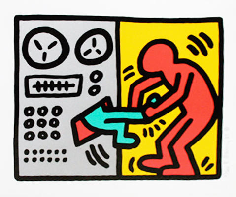 Keith Haring Keith_Haring_Pop_Shop_III_3_C