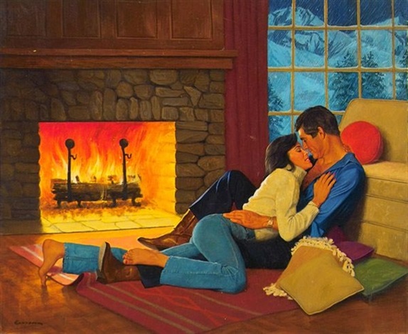 Sex By The Fireplace