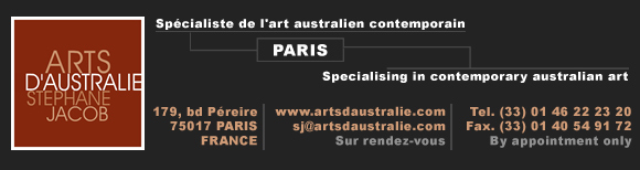 "Arts d'Australie", dans le cadre de du  Contemporary Paris Art Fair 2014 BandeauNewsletter