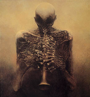 Zdzislaw Beksinski Morpheus