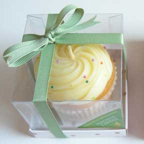 اشهى الشموع بس اوعى دى مش للاكل  Vanilla-cupcake-with-packag