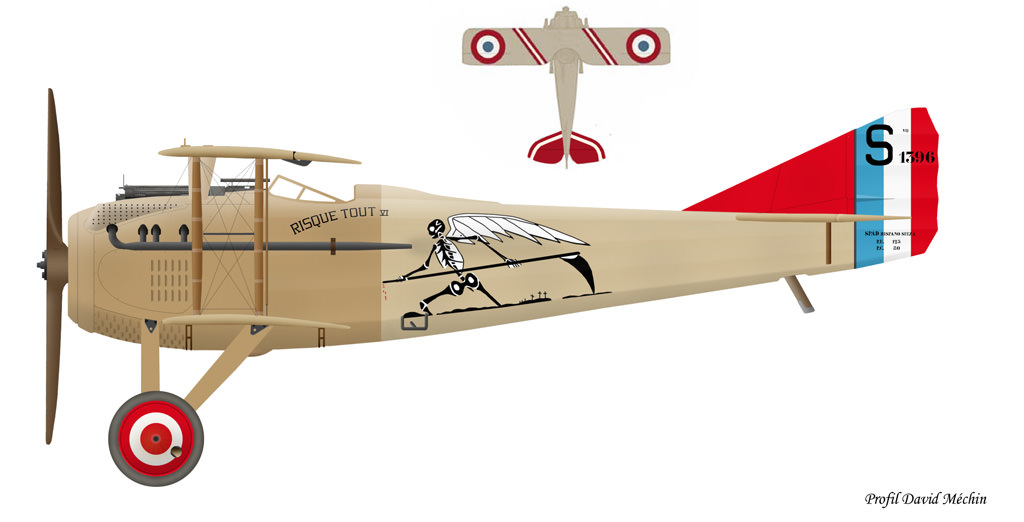 Nieuport 17, late version, 1:32, Copper State Models 3_-_SPAD_VII_no01396_Esc_81_Herbelin