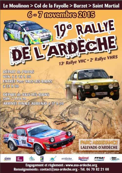 19ème rallye de l'Ardèche VHC VHRS 06 et 07 novembre 2015 Photo-rallye-70