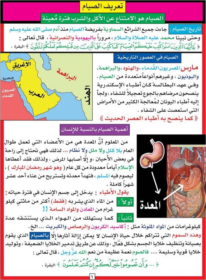 مع الإعجاز العلمي في الصيام 463478d224