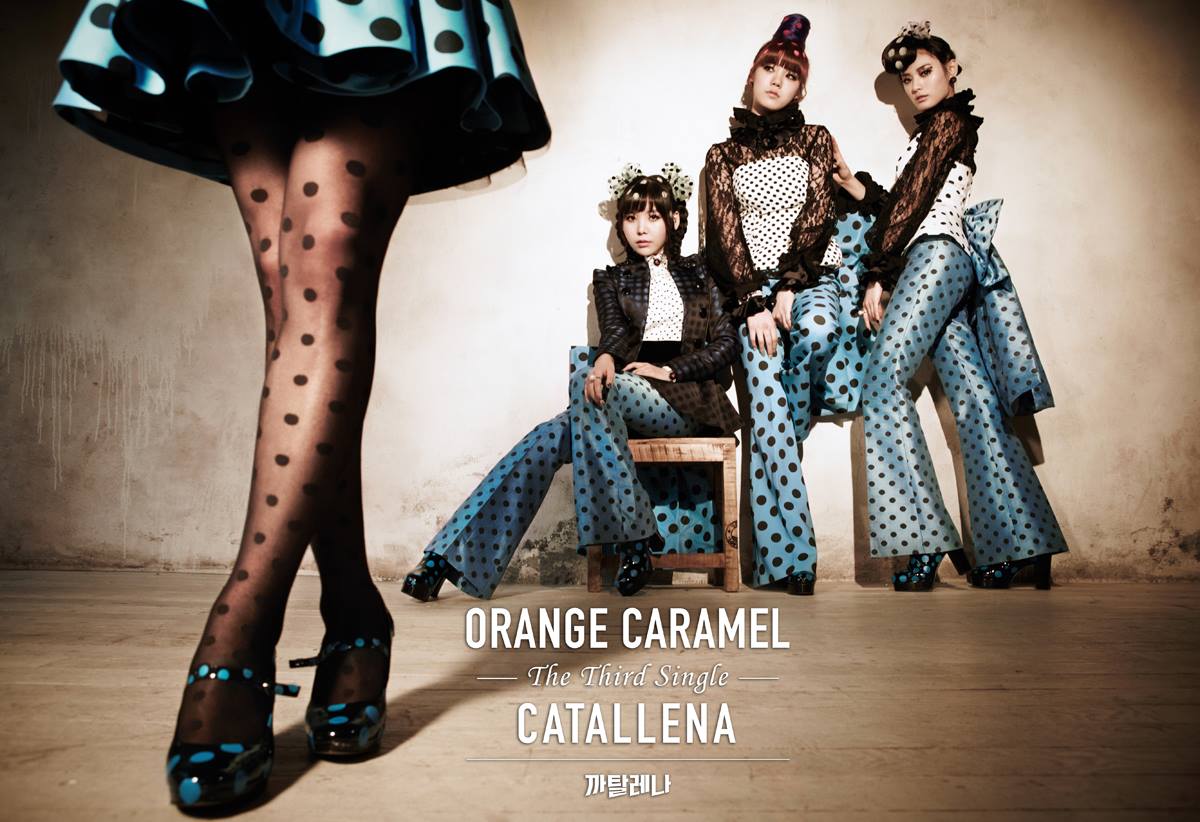 فرقة أورانج كاراميل أصدرن الفيديو كليب الخاص بأغنية Catallena*_* Orangecaramel-Catallena