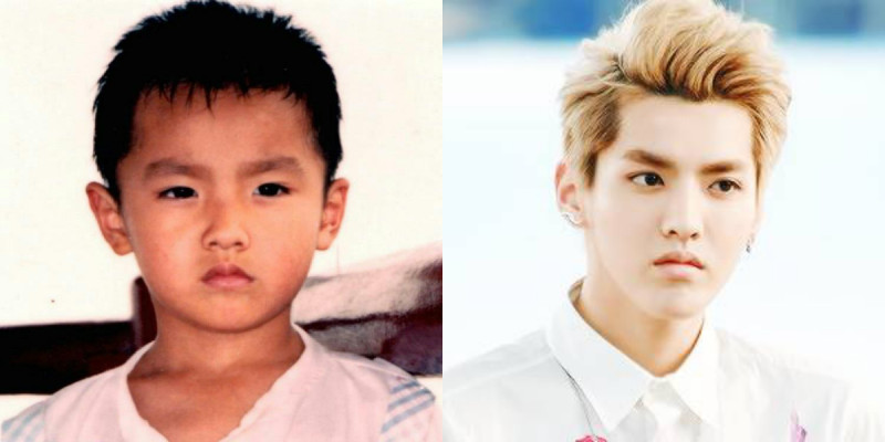  12 صورة لفتيان إكسو و هم صغار  Exo-kris-baby-800x400