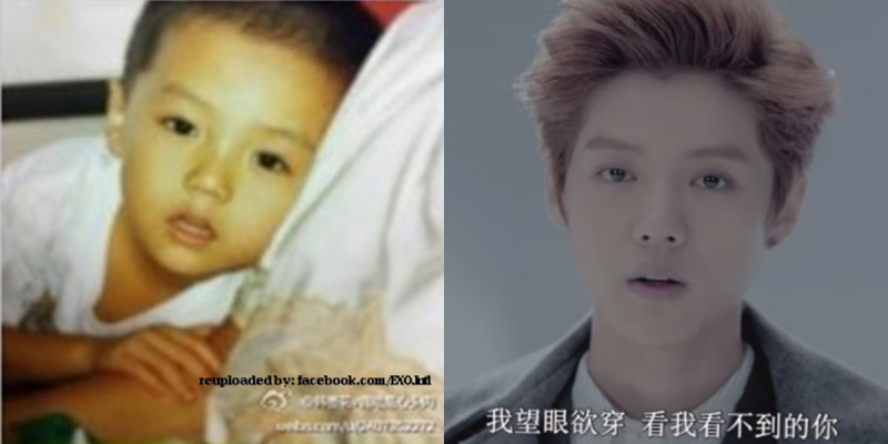  12 صورة لفتيان إكسو و هم صغار  Luhan-baby-800x400