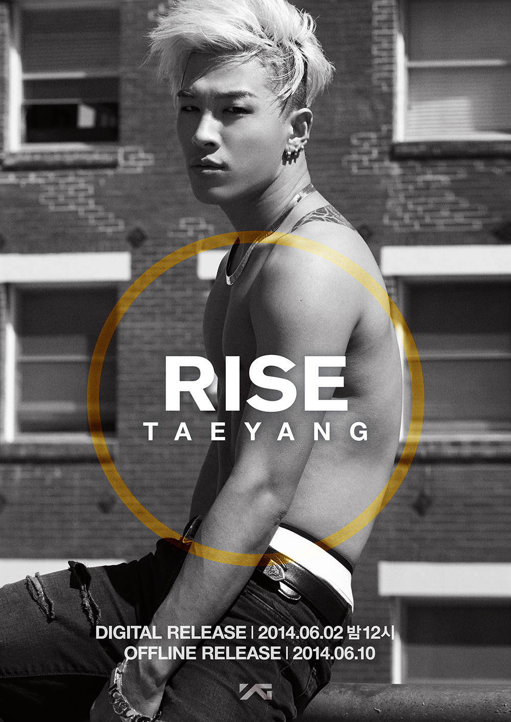 تاي يانغ كشف عن الصور التشويقية الخاصة بعودته بألبومه المنفرد RISE*_* Taeyang-poster-second-1