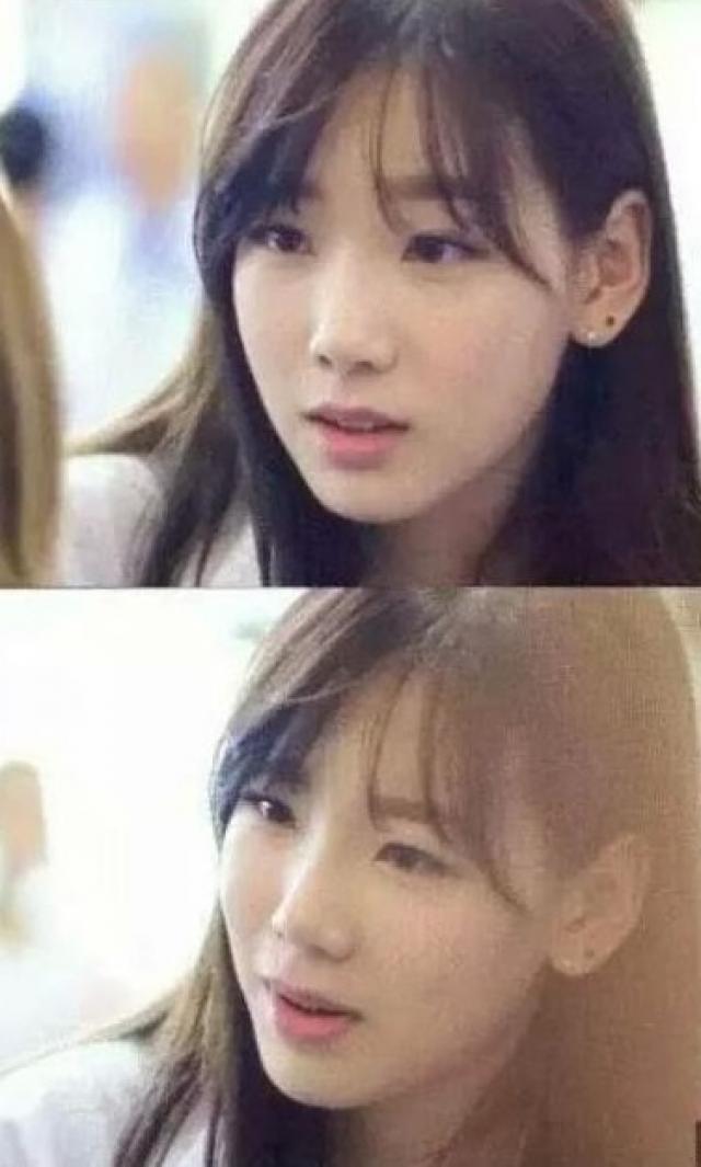 تايون من فرقة سنسد شوهدت وهي تبكي وتعتذر للمعجبين في المطار Taeyeon-tearing