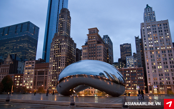 Khám phá những danh lam thắng cảnh mê hoặc tại Cleveland Ve-may-bay-di-chicago-1