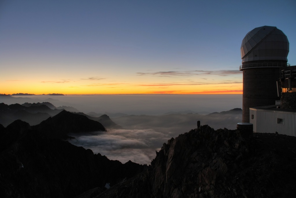 Mission Pic du Midi septembre 2014 : timelapse, grands champs stellaires... Pic-20140925-1r