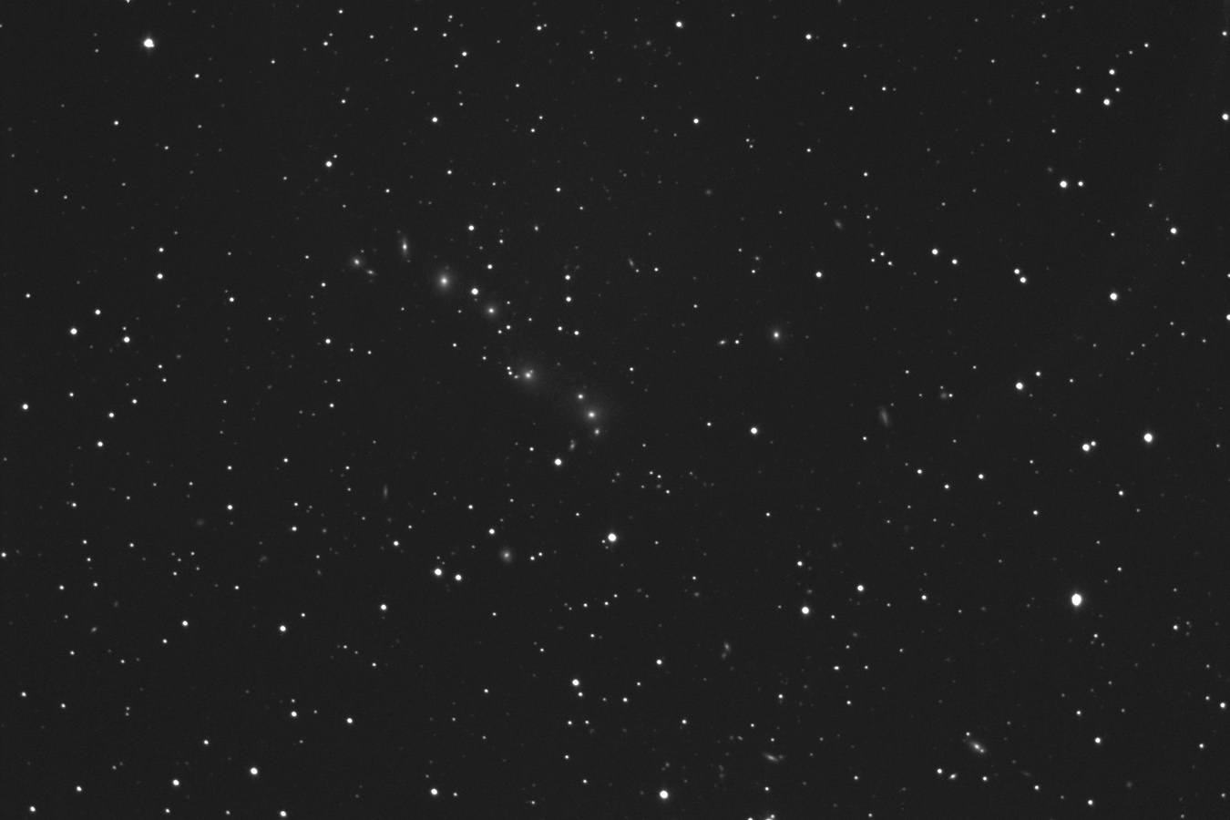 Découverte des chaines de galaxies. Pgc278443