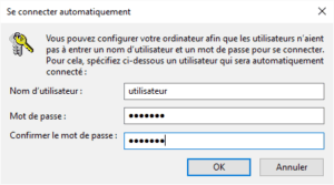 Tutoriel pour supprimer la saisie du mot de passe de Windows 10 au dém Se-connecter-automatiquement-300x167