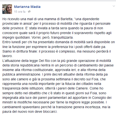 Situazione esuberi provinciali nelle regioni italiane - Pagina 8 Post_Madia