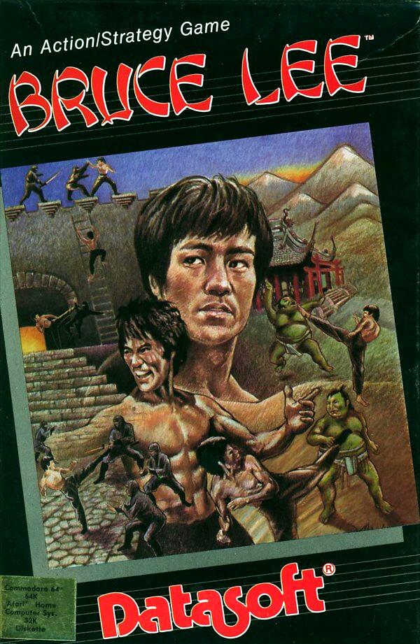 Bruce Lee sur C64, Spectrum, CPC, Atari 8 bits, … Bruce_lee_d7