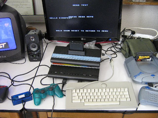 Atari 7800 eXpansion Module (XM) Xegs_demo