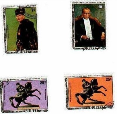 YABANCI PULLARDA ATATÜRK PostStampAtaturk10