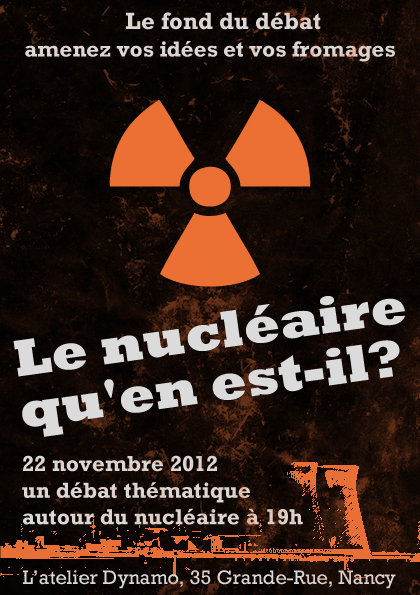 Le fond du débat: Le nucléaire qu'en est-il?  Fondudebat