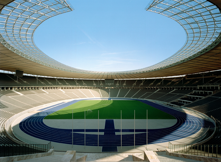 Equipe de France et minimas Stade-berlin-2009