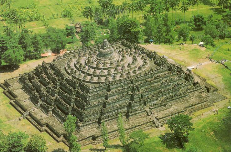 Le temple de Borobudur Borobudur