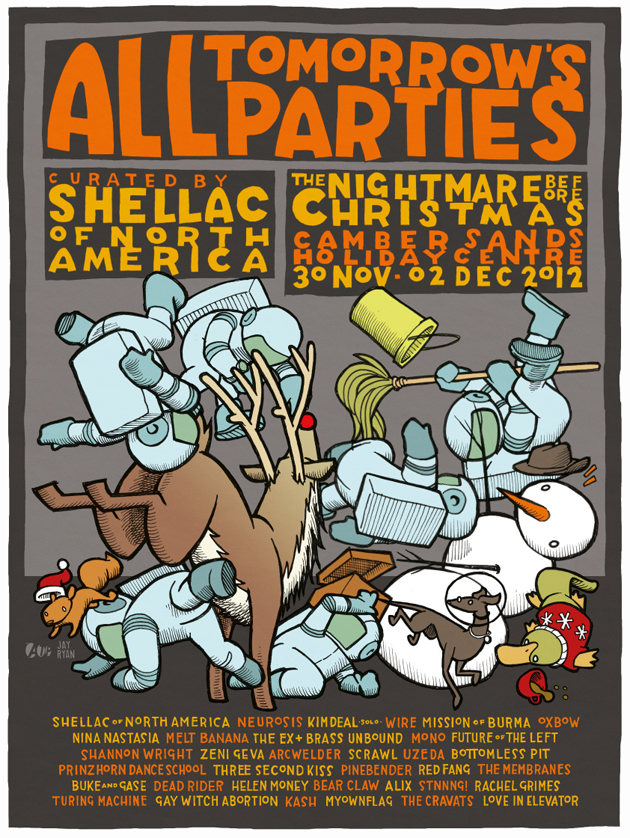 ATP curated by Shellac, 30.11-02.12.2012 20121130-shellacthirdwaveposter