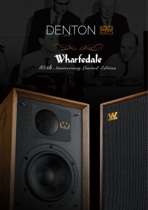 Wharfedale Denton 85th Anniversary Bookshelf Speaker - Walnut (PL) (Sold Out) Denton85-Artistic-2-212x300