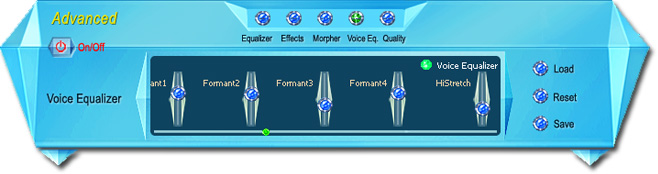 برنامج تغيير الأصوات  AV Voice Changer Software 6.0 Voice-equalizer