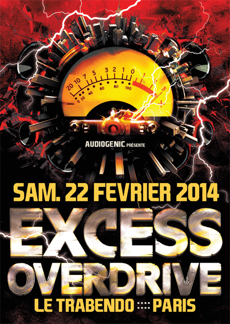 TITRE: 22/02 EXCESS OVERDRIVE Paris – Micropoint, Radium, En F9-HC-ExcessOverdrive-PARIS