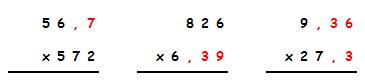 Suma y restas con Decimales ~ Matematica I-15-1