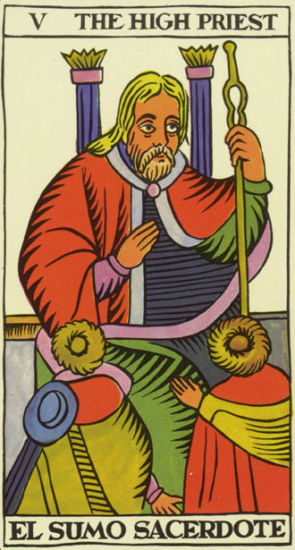 El número 5 Tarotelsumosacerdote-19728