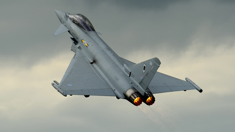 Eurofighter Typhoon - Photo Typhoon-DD-RIAT-2009-JOW-1S