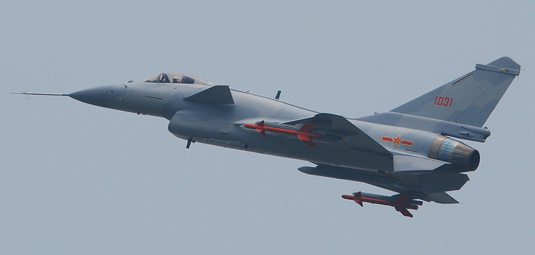 J-10:¿Dragones sobre el Caribe? Chengdu-J-10B-Prototype-1031-7S