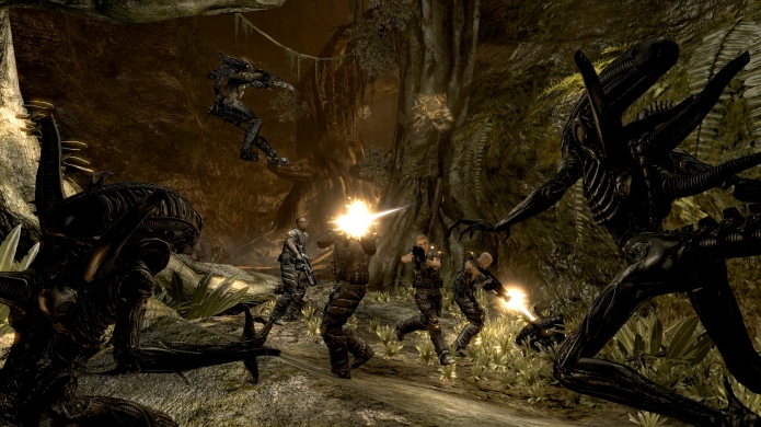 เน้น PC OffLine โดยเฉพาะ Aliens_vs_Predator_-_E3-Xbox_360Screenshots16873AVP_E3_Online_6