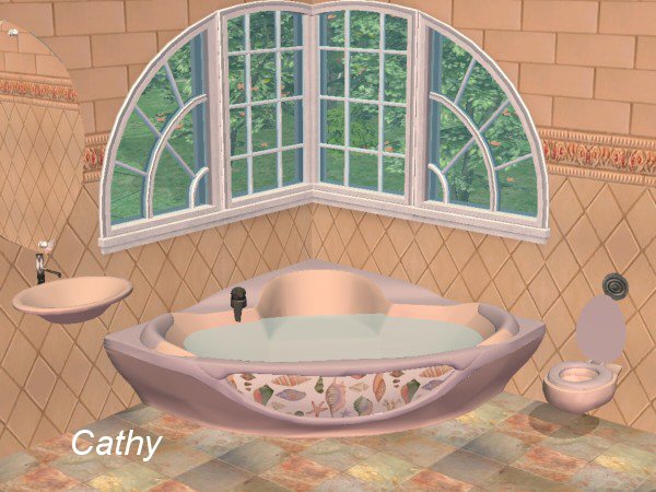 casa de banho Cathy_SeashellsSpaBathroom