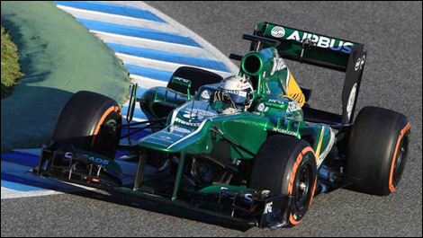 Caterham F1 Team  F1-caterham-ct03-vandergarde-inl