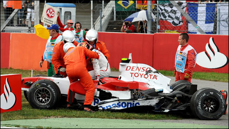 News of CK Formula 1 Team Glock_crash_inline