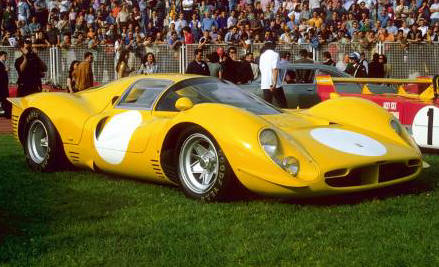 V12 Twin Spark Ferrari_330p4_1967_yellow