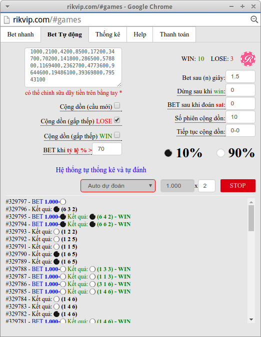 Tool tài xỉu pro , dự đoán tài xiu tip.club rik vip - tip.club Auto-tai-xiu-cau-du-doan