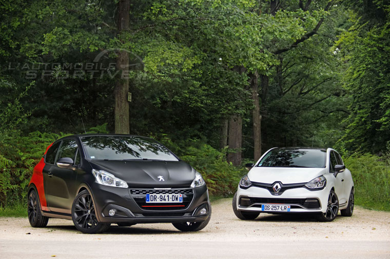 [ Actualité : Essai ]  PEUGEOT 208 GTI PS vs RENAULT CLIO RS TROPHY 208gtips-cliorstrophy