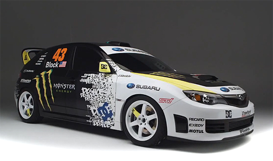 cutting sticker design Ken-block-2009-subaru-wrx-sti-done-560