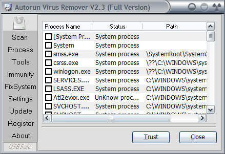 حصريا وقبل اى حد عملاق قتل الاوتورن باخر اصدار له Autorun.Virus.Remover.v2.3.Build USBProcess