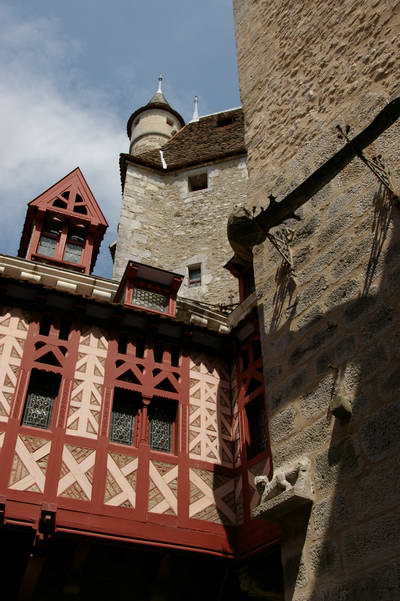 Cour intérieure Colombages5