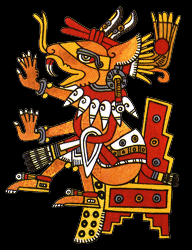 Perros y Lobos mitologicos Huehuecoyotl