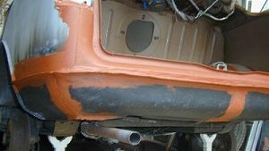 Fabricating new rear valance Rearvalancenew1